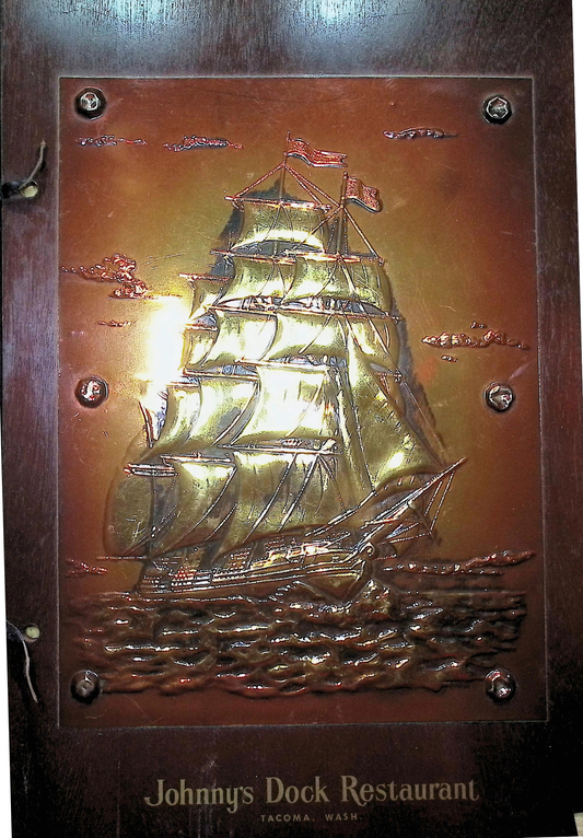 Menu #14 – Johnny's Dock - Tacoma 1970's