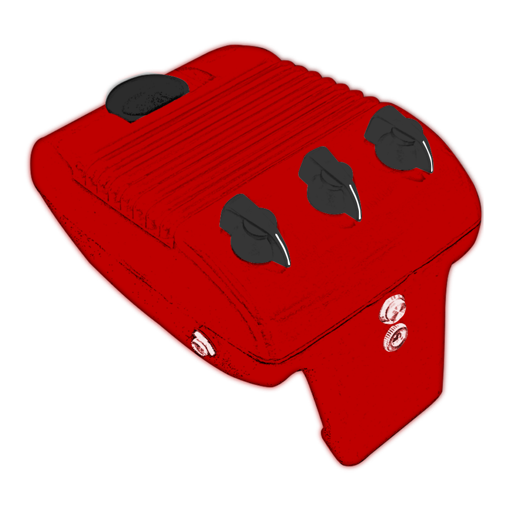 Drive In Amplifier for Guitar (WAGON RED)