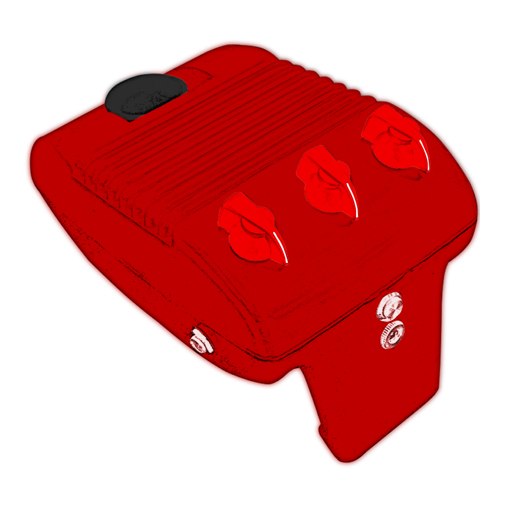 Drive In Amplifier for Guitar (WAGON RED)