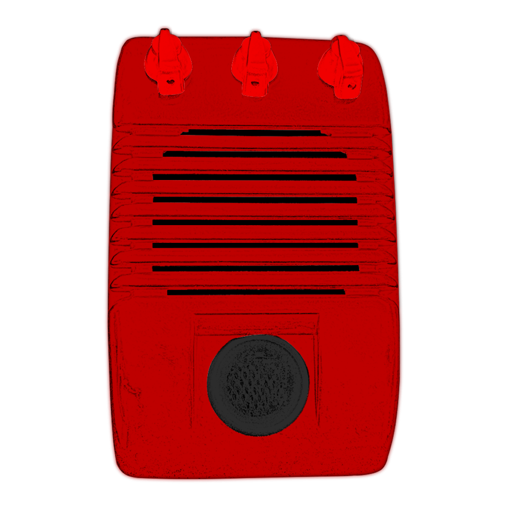 Drive In Amplifier for Guitar (WAGON RED)