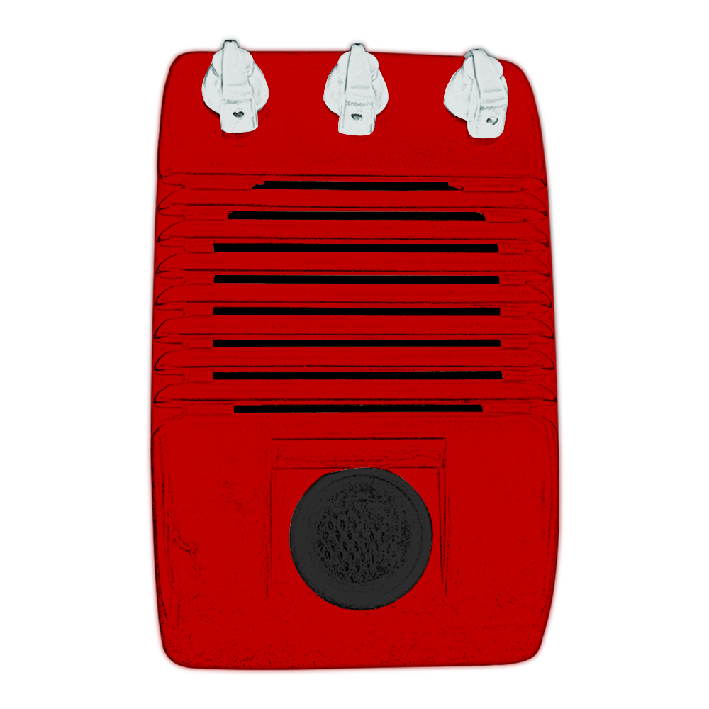 Drive In Amplifier for Guitar (WAGON RED)