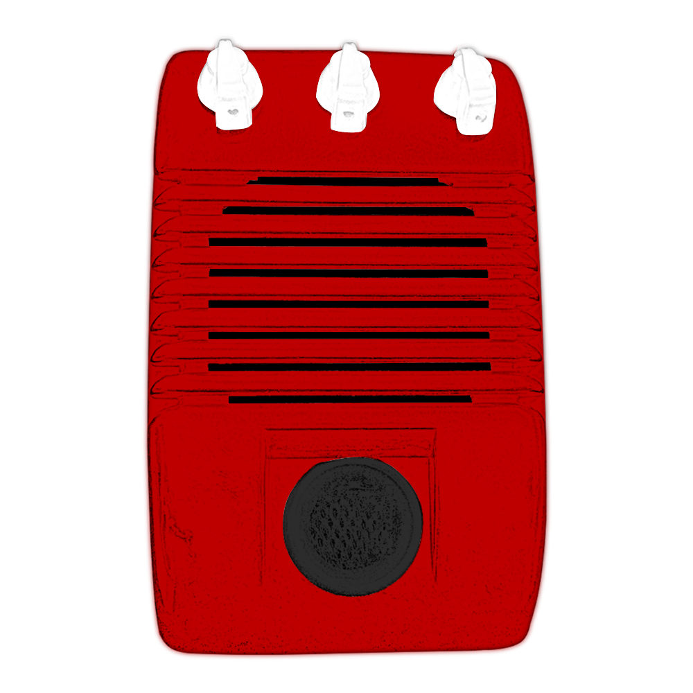 Drive In Amplifier for Guitar (WAGON RED)