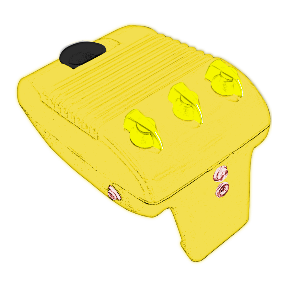 Drive In Amplifier for Guitar (SUNFLOWER YELLOW)