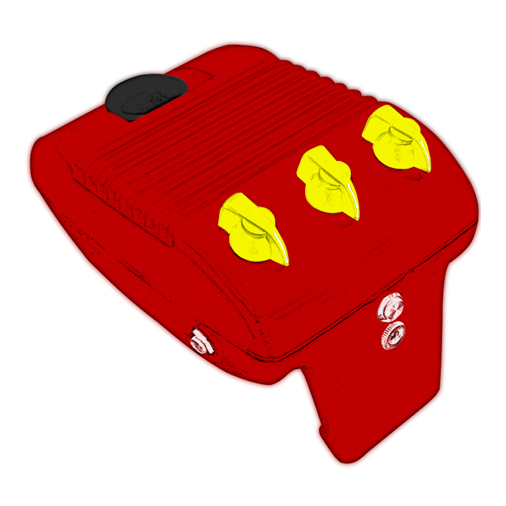 Drive In Amplifier for Guitar (WAGON RED)