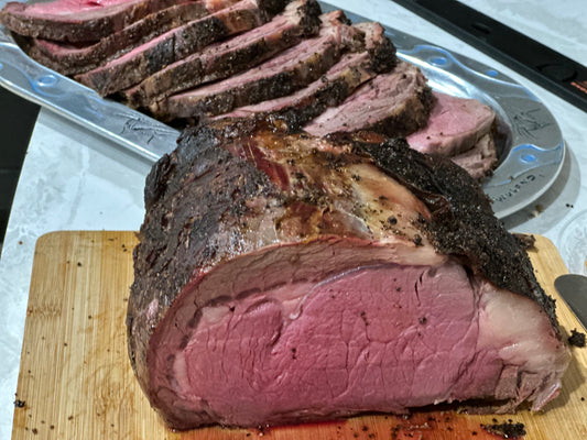Holiday Christmas 2025 - Smoked Prime Rib Roast