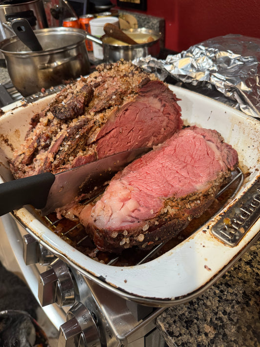 Holiday Christmas 2025 - Smoked Prime Rib Roast