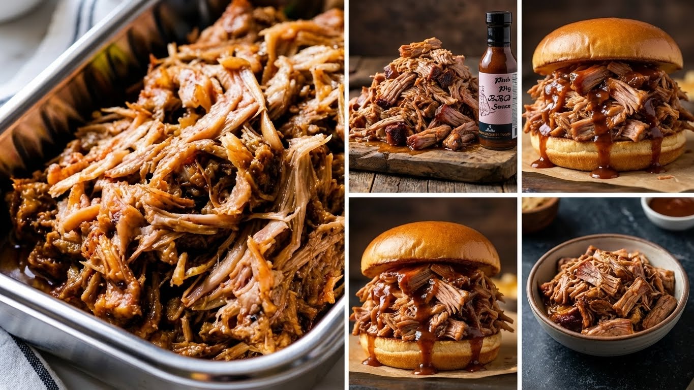 PULLED PORK AND BUNS (BY LB)
