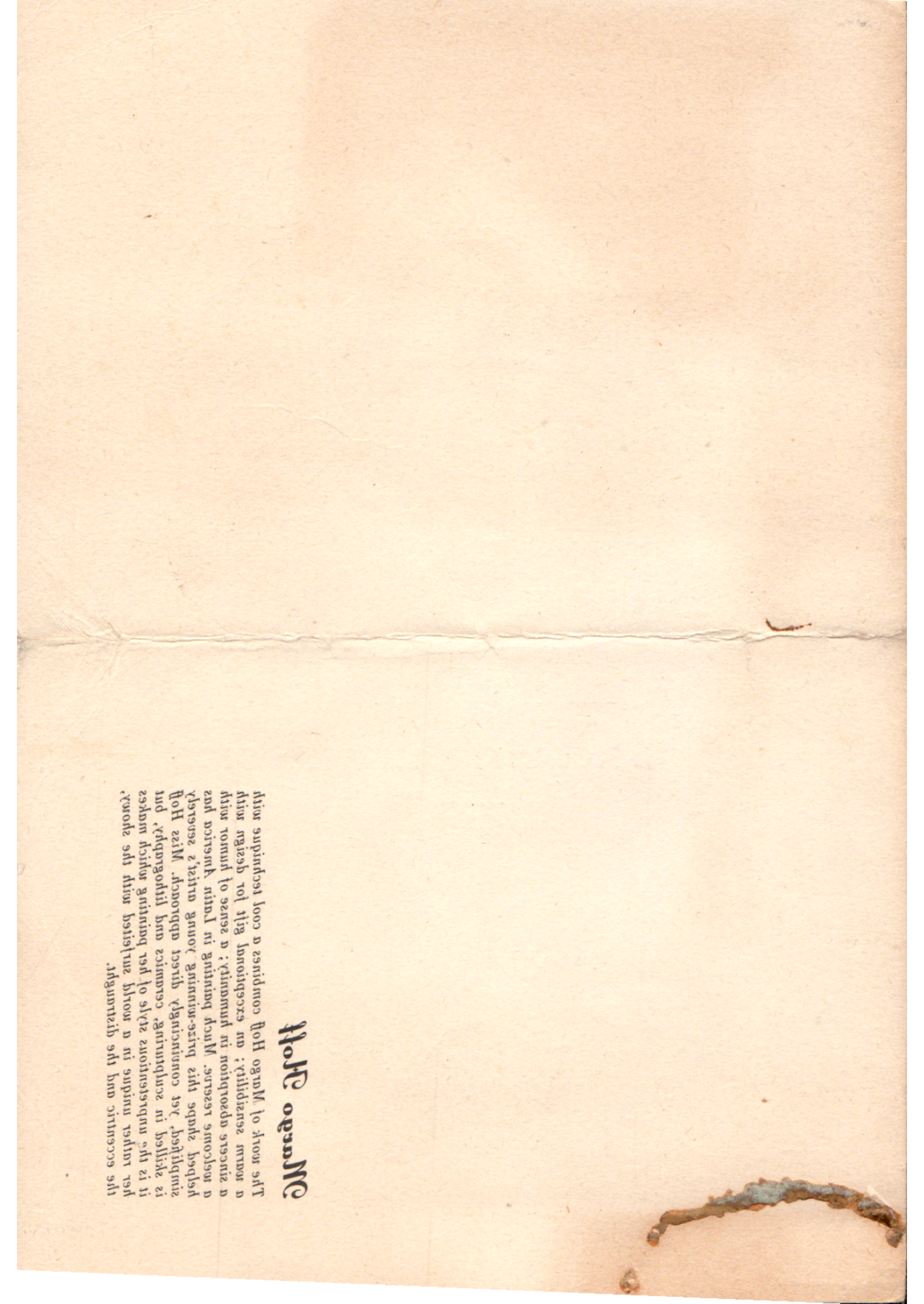 Vintage Menu: Fred Harvey - El Tovar - Margo Hoff - May 3rd, 1947