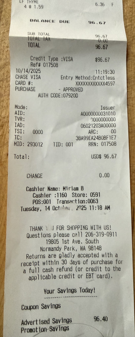 Oak Wood for BLHS BBQ Event - 10-22-2025